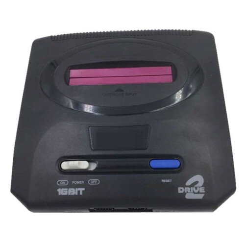 For  Mega Drive 2 Retro16Bit Game Console Old Fashioned MD Game Console with 5 Games Vintage Gaming EU Plug