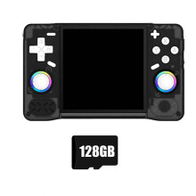 XF40H Retro Handheld Game Console 128G 4.0In IPS Screen Linux Support WiFi RGB 3D Joystick Portable Pocket Game Player D