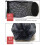 (small) Golf Ball Bag - Black Mesh, Adjustable Strap 3