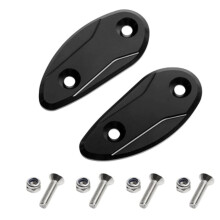Motorcycle Rearview Mirror Hole Cover Windscreen Driven Mirror Eliminator Cap for CBR1000RR 2008-2021