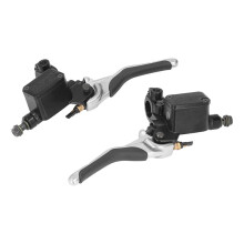 1 Paire de Leviers de Frein Gauche et Droit pour Moto avec Réservoir D'Huile, en Alliage D'Aluminium Usiné CNC, de Remplacement pour YQ50 Aerox