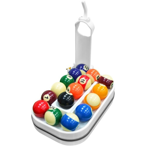 Pool  Rack: 3D Printed Billiards Training Tool for Consistent Practice, Creates Perfect Triangle in Seconds