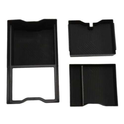 Car Center Console Armrest Double-Layer Tray Organizer Armrest Storage Box Insert Accessories for  RAV4 2026