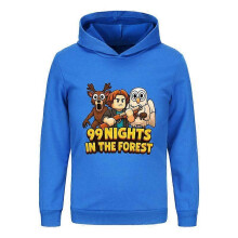 (140, A) 99 Nights In the Forest Hoodie Sweatshirt Kid Monster Horror Game Jumper Top