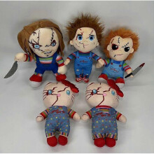 (C) Anime Chucky Tiffany Plush Toy Stuffed Doll Plushie Kawaii Baby Halloween Christmas Birthday Gift