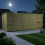 18 x 6 Pent Shed Tanalised (Double Door, No Windows) 3