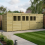 18 x 6 Pent Shed Tanalised (Double Door, With Windows) 1