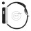Pulseira de silicone macia e flexível ajustável, compatível com Xplora X6 Play, confortável e resistente, azul leve 4