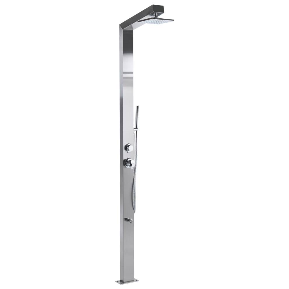 Freestanding Outdoor Shower Apoera Silver 4069605087126