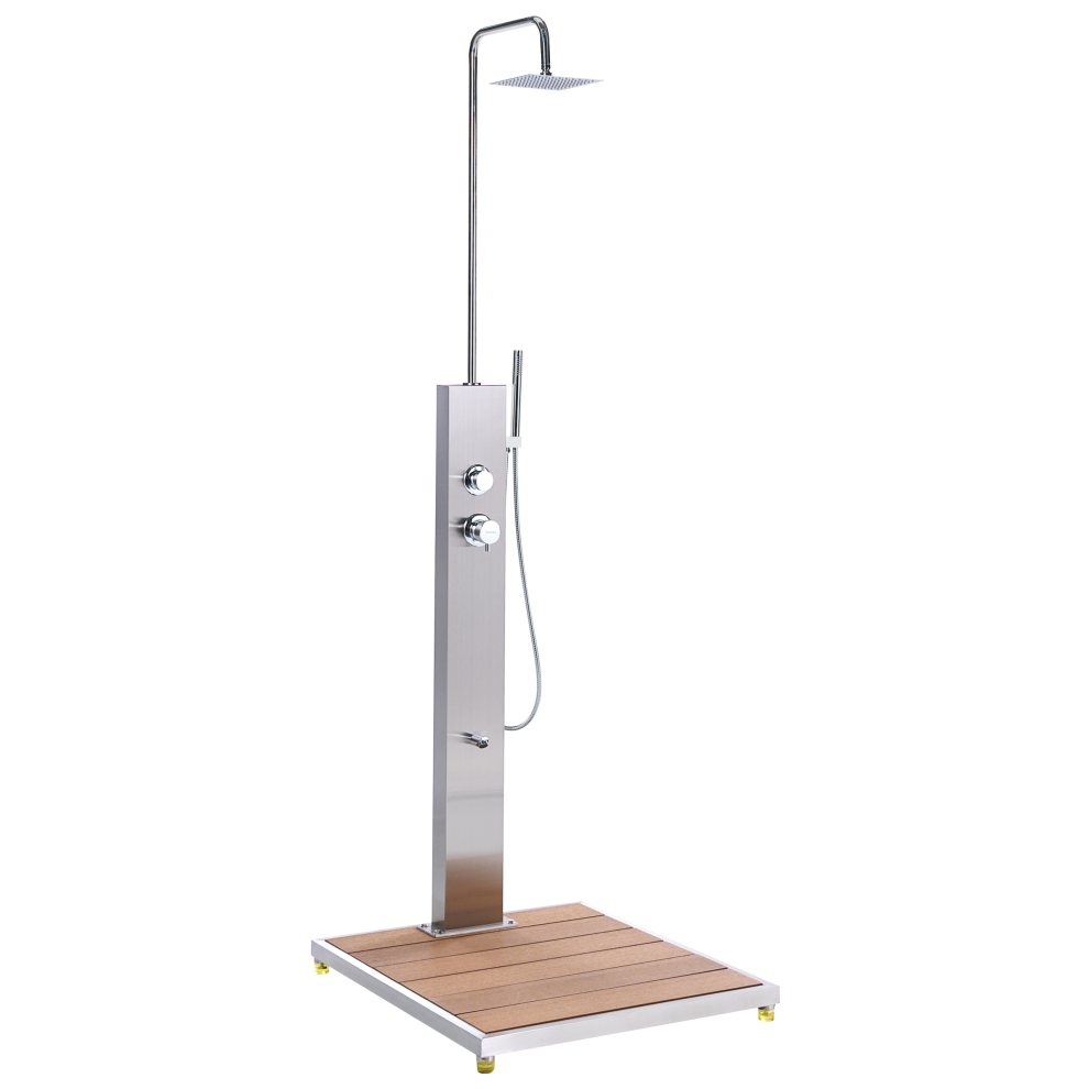 Freestanding Outdoor Shower Caminito Silver 4069605087072