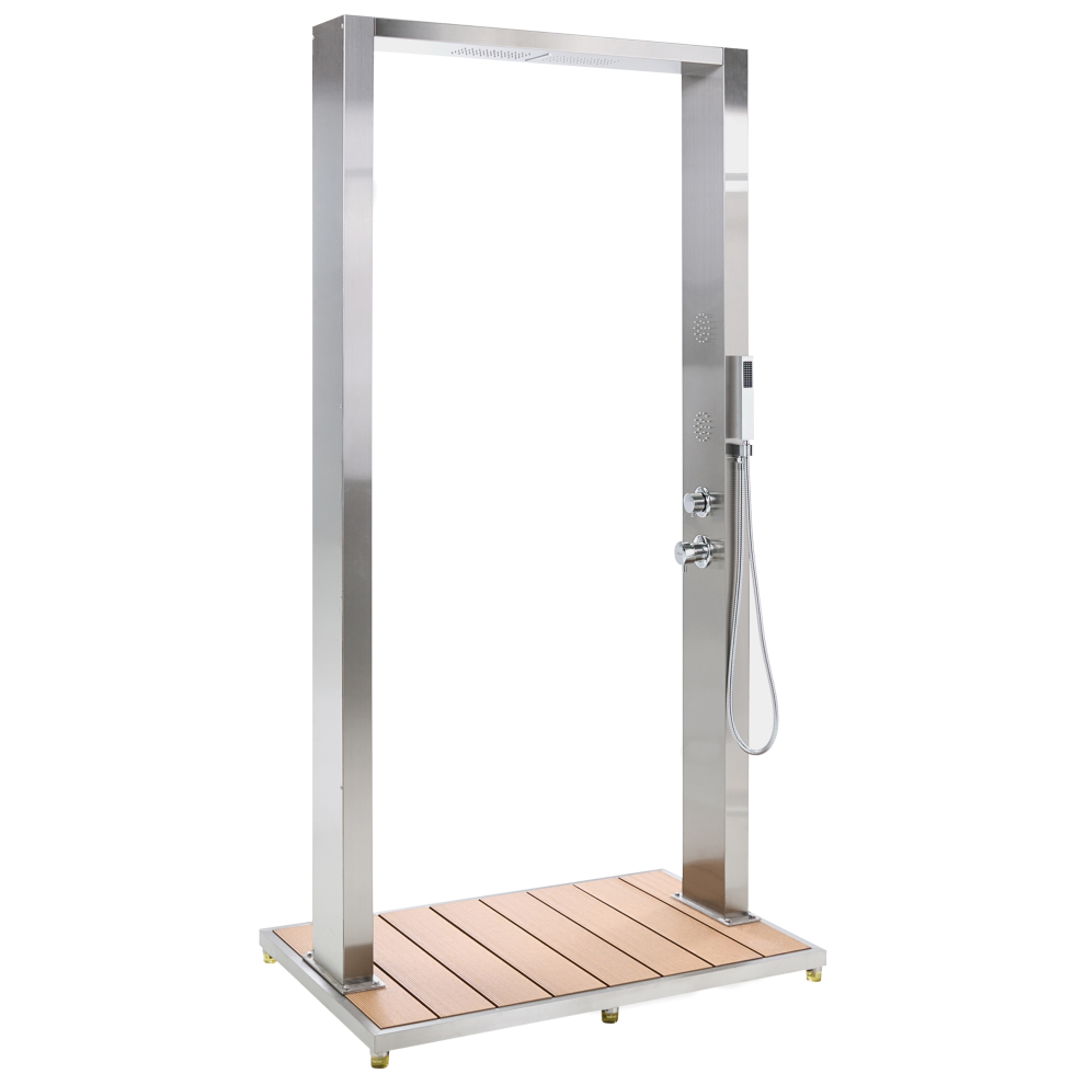Freestanding Outdoor Shower Surama Silver 4069605087133