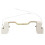 R7S Bulb Socket Metal ceramics Handle for Flood Light, 118Mm 1
