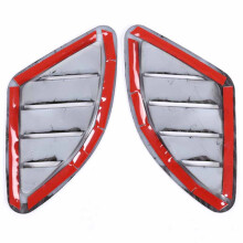 ABS Chrome Plating Style For X1 F48 2016-2018 Dashboard Ac Outlet Vent Cover Trim For X2 F47 2018
