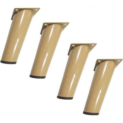Furniture Leg, Support Feet, 4 Pieces 12cm