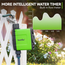 RAINPOINT WiFi Water Timer, Sprinkler Controller, Hose Timing Valve, Automatic Drip Irrigation System for Garden/Lawn/Yard EU Plug