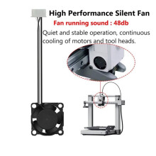 Extruder Hotend Cooling Fan 2510 for A1 , Dual Bearing Cooling Fan with PWM Temperature Control