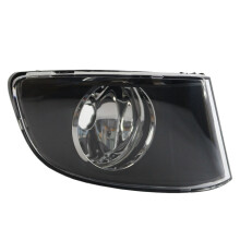 FOR- E92 E93 3 SERIES 2DR 2007-2011 LEFT FRONT SIDE BUMPER BLACK FOG LIGHTS CLEAR LENS LAMP 63176937466