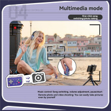 Retro Gamepad Portable Wireless Controller E-Book PPT Video Page-Turining for Switch1/2 Android PC A