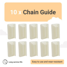 10Pcs Chain Guide Bumper Strip Kit for 61 66 154 257 262 266 268 272 281 288 362 365 371 372 394 395 570 575