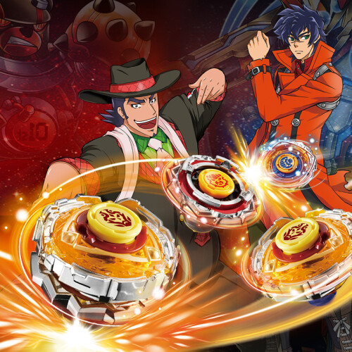 (Warriors Blast Flame) Infinity Nado 3 Split Series Battle Gyro Set 2 Modi Kombinierbar oder teilbar 2