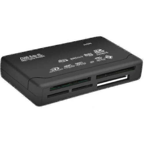 Multi Card Memory Reader Writer All In One Card Reader Usb 2.0 Sd Card Reader Adapter Support Tf Cf Sd Mini Sd Sdhc Mmc Ms Xd 2