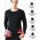 (S, Top) usb heated winter underwear for men ski suit 5