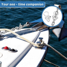 Anchor Chain Lock for 8-10MM Boat Anchor Chain Rope Snubber Stopper Rope Mooring Device Hardware Boat Part