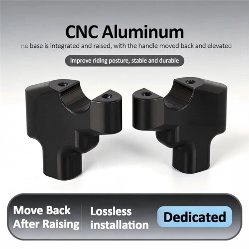 Motorcycle Handlebar Mount Riser Handlebar Risers Clamp Handlebars Back Move Mount for  Z900RS 2