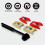 Record Player Needle Kit, 4Pcs Turntable Needles with 1Pcs Brush 5