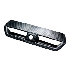 Car Carbon Fiber ABS Rear Trunk Tailgate Door Grab Handle Bowl Decoration Cover Trim for Bronco 2021 2022