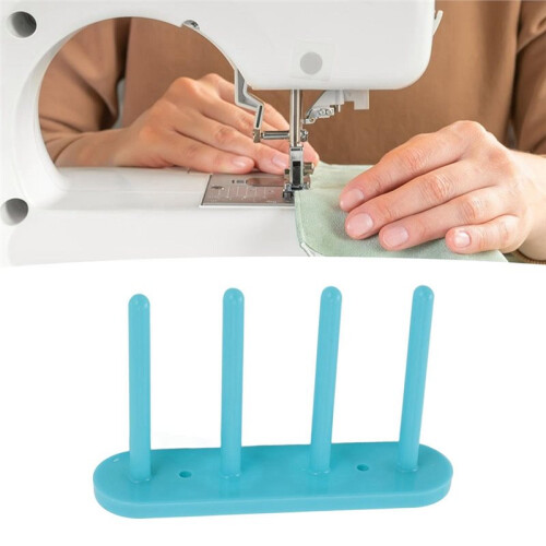 4pcs Magnetic Sewing Machine Bobbin Holder Spool Storage Rack with Strong Magnetic Base for Organized Accessibility