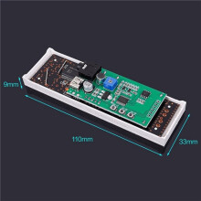 Music Spectrum LED Pickup Voice Control Rhythm Analyzer Light Display Audio Level Indicator VU Meter Atmosphere Lamp B