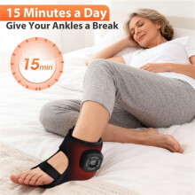 Electric Foot Ankle Massager Heating Foot Compression Massage Wrap Protection Foot Support Brace Foot Protector