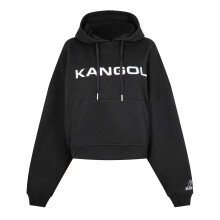 (14 UK, Black) Kangol Womens/Ladies Logo Hoodie