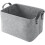Felt Storage Bag Laundry Basket Storage Basket Felt Basket with Handle 1