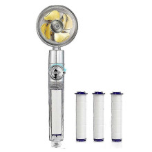 Shower Head, Propeller Shower Head with Filter, Water Saving