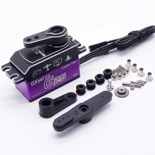 (RC Standard Ver.) GXServo G25 25kg 7.4v High Speed Voltage Steel Gears Waterproof Coreless Low Profile Servo RC Car Drift Arduino Robot Industry