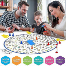 Board Game Educational Little Detective Board Games for Kids Toys for Family Party Matching Games Toys for Kids Gift for 3-9 Years Old Toddlers Boys &