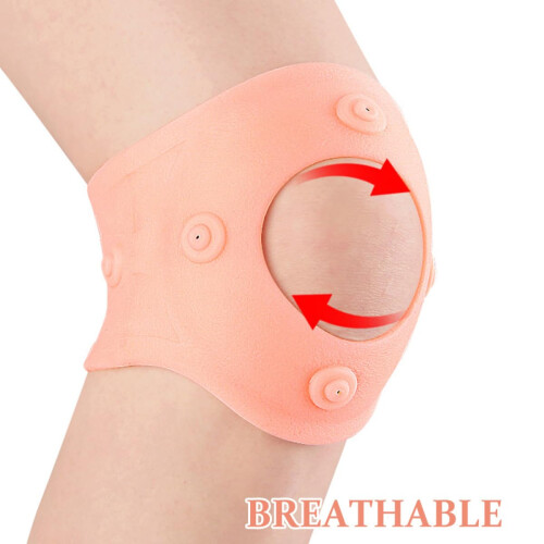 Magnetic Knee Brace 1 Pair Patella Strap Adjustable Compression Knee Support