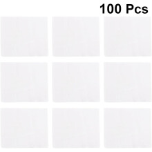 100pcs Disposable Thickened Cotton Face Gauze Mask White