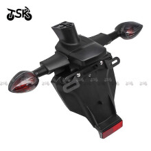 (Whole set) Rear Fender Mudguard License Plate Turn Light Holder Frame for Yamaha YZF R1 YZF-R1 2004 2005 2006 Motorbike Accessories