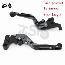 (A) Laser Logo(Z1000) Motorcycle CNC Folding Adjustable Brake Clutch Levers For kawasaki Z1000 Z 1000 2003 2004 2005 2006