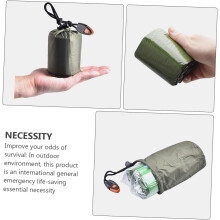 Emergency Thermal Survival Travel Bag Portable Anti-Cold Camping Warm-Keeping Blanket for Outdoor Activities