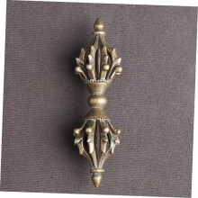 Vajra Pestle Adornment for Desktop Brass Vajra Pestle Decor Vintage Craft