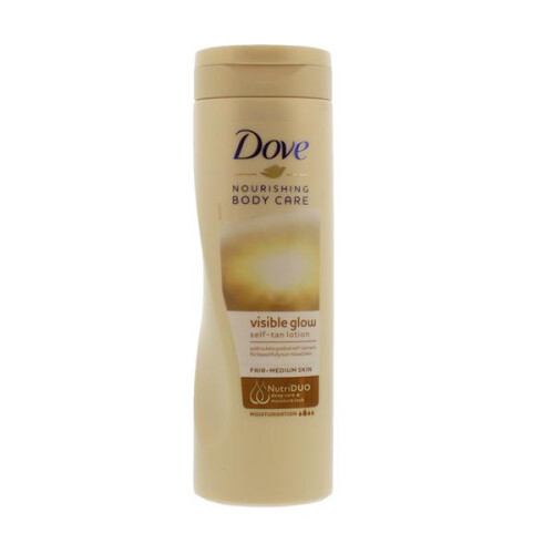 Dove Dove Visible Glow Fair-Medium Skin Self Tan 250ml