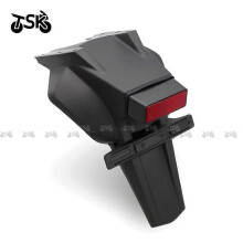 (Black) Rear Fender Mudguard Cover License Registration Plate Taillight Bracket for Suzuki GSX R1000 2005 2006 K6 Motorcycle Accessories