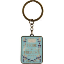 Keyring Metal Pulteney Press Pride Prejudice Other Book