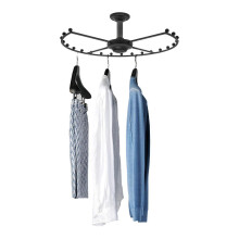 Closet Organizer 360 Rotating Clothes Rack Heavy Duty Metal Wardrobe Hanger 66 lbs Capacity