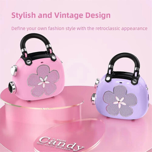 Mini Bluetooth 5.3 Speaker Candy 5W Cute MP3 Music Player,B 1