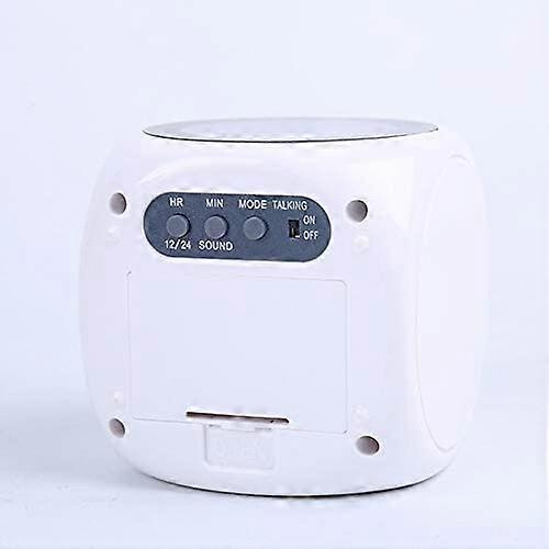 Digital Ceiling Projector Clock Backlight Battery Operated(White) 2